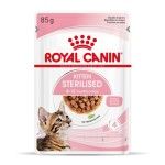 Royal Canin Kitten Sterilised hrana umeda pisica (in sos), 12 x 85 g - plic