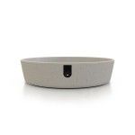 Bol pentru caini biocompozit din fibre de bambus Doctor Totolici, culoare Offwhite, 1L (Castroane)