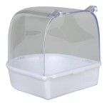 Cadita Plastic Acoperit 15x13x13 cm 5401 - alb