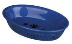 Castron Ceramica Oval 0 2 L/15x10 cm 24495 - albastru