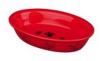 Castron Ceramica Oval 0 2 L/15x10 cm 24495 - rosu