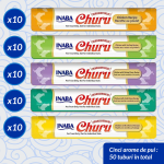 Churu Cat Varieties Recompense Cremoase cu Pui, 50 buc