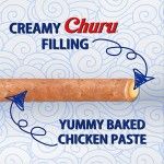 Churu Rolls Recompense pentru caini cu Pui si Somon, 12 g x 8 buc
