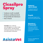 Solutie Dermatologica Cicasilpro Spray, AsistaVet, 50 ml (OTC)