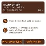 Hrana umeda premium pisici adulte, Club 4 Paws, Pui in Jeleu, 85 g (Hrana Umeda - Pisici)