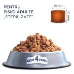 Hrana uscata premium pisici, Club 4 Paws Sterilised, Pui, 2 kg (Hrana Uscata - Pisici)