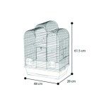 COLIVIE DARA ALBA NIMFA 45x28x62(h)cm/103604/(1/bax)(1/cut) (Custi, colivii, genti transport)