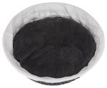 Cos Feira Rotund 45 cm gri inchis/natur 38405