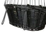 Cos Nuiele 50x41x35 cm pentru Bicicleta Negru 2818