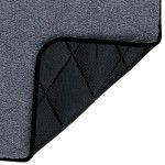 Covoras Calduros Antiderapant 90x70 cm Gri 28694