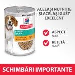 Hill's SP Canine Adult Perfect Weight Chicken and Vegetables, 363 g - schimbari