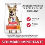 Hill's SP Adult Performance hrană pentru câini cu pui, 14 kg - schimbari