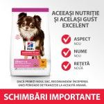 Hill's SP Canine Adult Small and Mini Light Chicken, 1.5 kg - schimbari