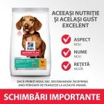 Hill's SP Canine Adult Perfect Weight Small and Mini Chicken, 1.5 kg - schimbari