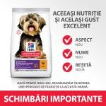 Hill's SP Canine Adult Small and Mini Sensitive Stomach and Skin Chicken, 3 kg - schimbari