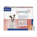 Evicto 60 mg pipete antiparazitare caini talie mica (5.1 - 10.0 kg) 1 pipeta (PRESCRIPTIE NECESARA)