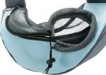 Geanta Frontala De Transport Sling 50x25x18 cm Gri Deschis/Albastru Deschis 28883
