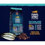 Hrană uscată Premium pentru câine Primal Spirit, Oceanland, cu pește proaspăt, 12 kg