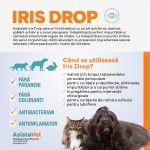 Solutie Curatare Perioculara si Oculara Iris Drop, AsistaVet, 130 ml (Igiena - Caini)
