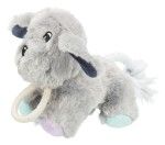 Jucarie caine plush moale 24 cm cu sunet pentru catei 36160