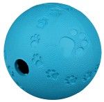 Jucarie Minge Cauciuc Natural cu Labirint 7 cm 34941 - albastru