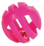 Jucarie Minge cu Clopotel 4 cm 4521 - roz