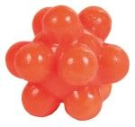 Jucarie Minge cu Noduri 4 buc 3.5 cm 4534 - portocaliu