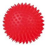 Jucarie Minge cu Tepi 10 cm Vinil cu Sunet 3412 - rosu