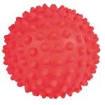 Jucarie Minge cu Tepi 16 cm Vinil cu Sunet 3419 - rosu