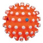 Jucarie Minge cu Tepi 6 cm Vinil cu Sunet 3428 - portocaliu