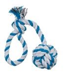 Jucarie Minge Din Sfoara 5.5 cm/30 cm 3268 - albastru