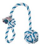 Jucarie Minge Din Sfoara 7 cm/50 cm 3269 - albastru