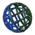 Jucarie Minge Perus cu Clopotel 4.5 cm 5360 - albastru verde