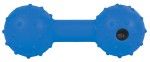 Jucarie Os cu Clopotel Cauciuc Natural 12.5 cm 3335 - albastru