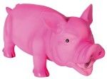 Jucarie Porc Latex cu Sunet Original 17 cm 35490 - roz