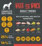 Hrana uscata premium hipoalergenica caini, Julius K9 Adult Vital Essentials, Vita & Orez, 12 kg (Hrana Uscata - Caini)