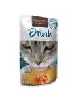 Hrana complementara lichida pisici, Leonardo Drink Somon, 40 g (Hrana Umeda - Pisici)