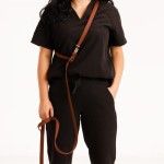 Lesa Hands-free ultra-usoara din policoton Doctor Totolici, culoare Brown (Lese)