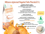 Mitzura Asternut Vegetal Tofu, Piersica, 5 L (Igiena - Pisici)