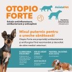 Solutie igiena auriculara Otopio Forte, AsistaVet, 75 ml (Igiena - Caini)