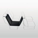 Patura Protectie Auto Fleece 0.65x1.45 m Negru cu Labute 13235