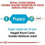 Royal Canin Golden Retriever Puppy - varsta