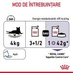 Royal Canin Appetite Control Care, hrana umeda pisici, adult sterilizat, reglarea apetitului, (in sos), 85g x 12