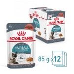 Royal Canin Hairball Care Adult hrana umeda pisica, limitarea ghemurilor de blana (in sos), 12 x 85 g