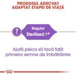 Royal Canin Sterilised 7+ hrana uscata pisica sterilizata, 10 kg 