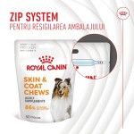 Royal Canin Suplimente, Skin & Coat Chews, 240 g (Diete Veterinare - Caini)