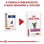 ROYAL CANIN Renal Chicken, dieta veterinara pisici, sistem renal, 85 g (Diete Veterinare - Pisici)