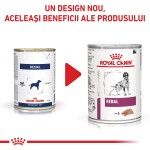 ROYAL CANIN Renal, XS-XL, dieta veterinara, conserva hrana umeda caini, sistem renal, (pate), 410 g (Diete Veterinare - Caini)