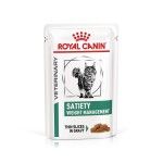 ROYAL CANIN Satiety Weight Management, dieta veterinara pisici, obezitate, (in sos), 12x85 g (Diete Veterinare - Pisici)