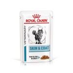 ROYAL CANIN Skin & Coat, dieta veterinara pisici, afectiuni dermatologice, 12x85 g (Diete Veterinare - Pisici)